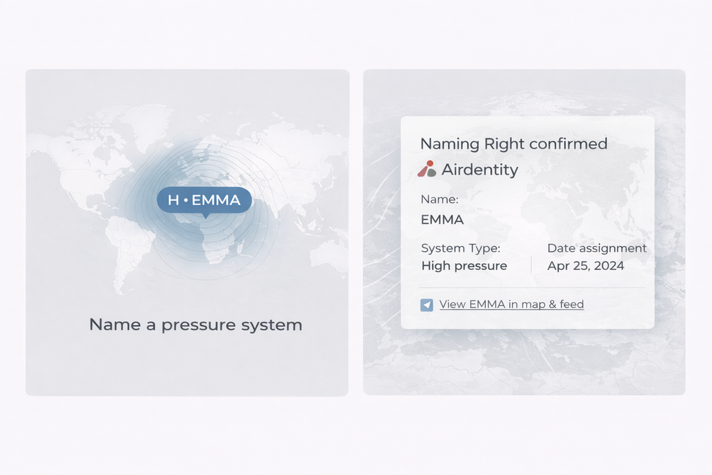 Digital naming right for a GOLBAL pressure system / immaterial naming right, no physical delivery.