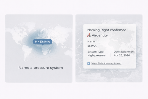 Digital naming right for a GOLBAL pressure system / immaterial naming right, no physical delivery.
